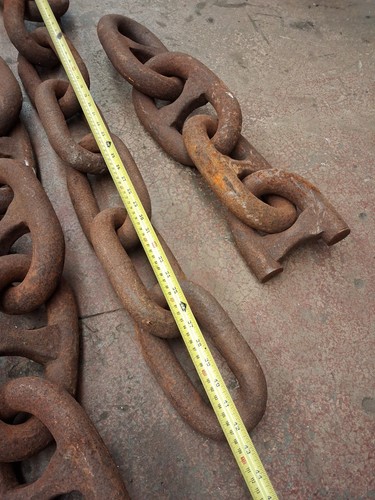 Vintage ships anchor chain - vintage,