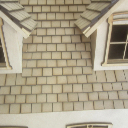 Dolls house 12th scale roof - house,