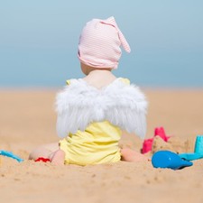 1 Set Newborn Photo Props with Leaf Headband Baby Shower Gift