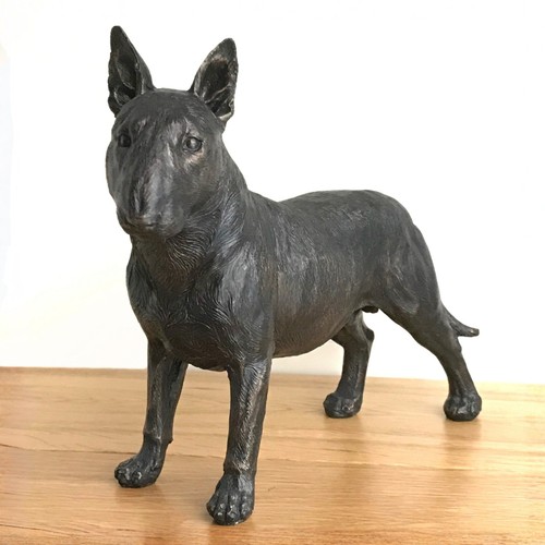 English bull terrier - english, sculpture