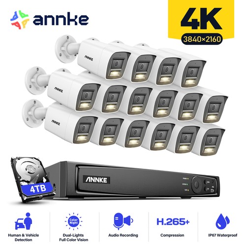 Annke 8mp colorvu - 8mp, system