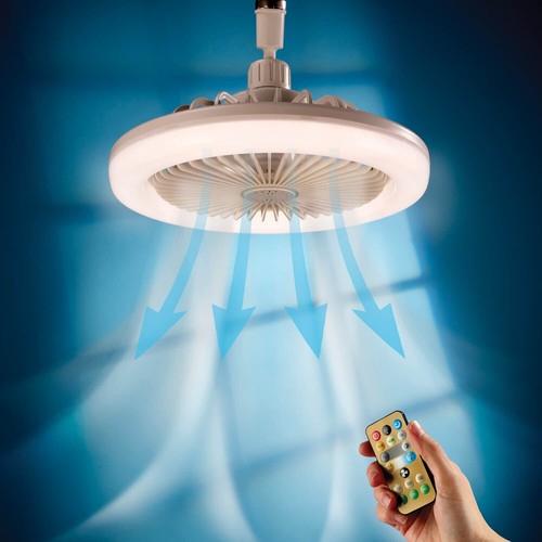 Socket ceiling fan - socket, led