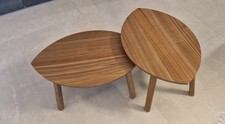 SET 2x TAVOLI IKEA STOCKHOLM 2 tavolini impiallacciatura di noce 102.397.13