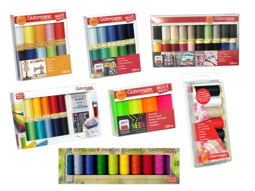 Gütermann thread packs 100m - thread,