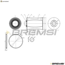 FUEL FILTER FE0344 FOR FORD