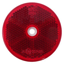 DBG Screw-in Red Rear Round Reflector | Ø60mm | Pack of 2