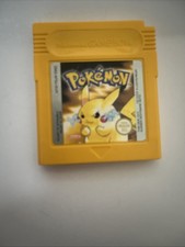 Pokémon Yellow Nintendo Game Boy PAL Edition Cartridge