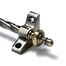 Antique Brass Stair Rods -