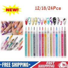 12/18/24PCS Nail Art Pens For