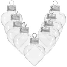  10 Pcs Clear Candy Bottle Old