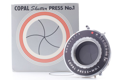 Boxed unused copal shutter - boxed,