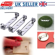 10/50/100pcs 25mm Brooch Bar Backs Safety Pins Badge Fastener for Jewelry Making