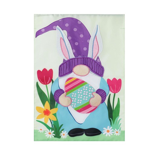 Easter gnome bunny ears garden - easter,