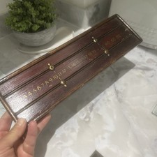 Vintage Snooker Scoreboard With Brass Fittings 37.5cm