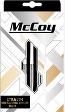 Tungsten Darts Set 18g 20g 22g 24g 26g grams 90% McCoy Sabergrip Silver Razor