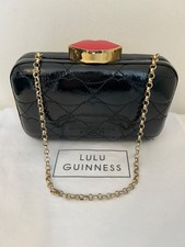 Lulu Guinness Black Leather