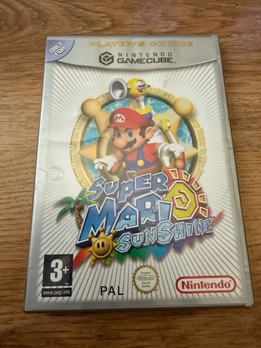 Super mario sunshine - super, nintendo