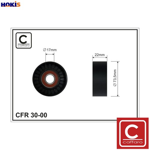 Tensioner pulley vribbed belt - tensioner,
