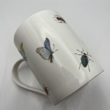 Chinacraft Bone China Mug-Butterflies/Bees/Insects-9cm High