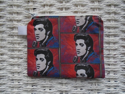Elvis coin card - or, holder