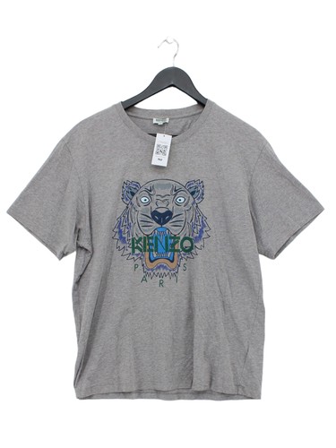 Kenzo men shirt xl - t-shirt, grey