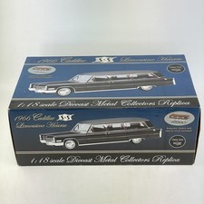 Precision Miniatures Boxed 1:18 Scale 1966 Cadillac Limousine Hearse White
