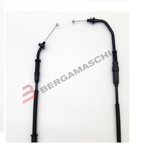 Throttle cable gas closure - cable, for