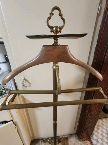 Vintage brass suit - suit, valet