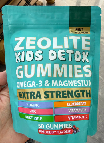 Zeolite kids detox gummies - kids,