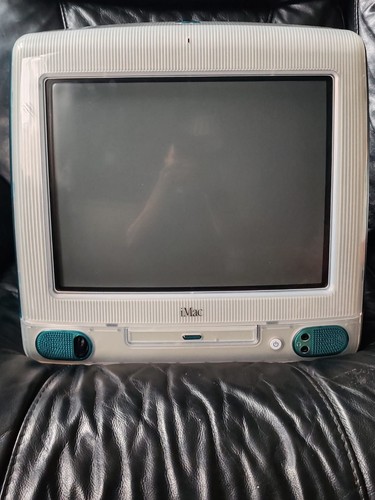 Vintage apple imac blue - imac, g3