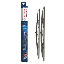 Bosch Superplus Spoiler Wiper Blades Set For Audi 80 B4 Estate Front Windscreen