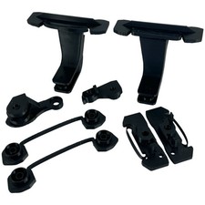 16 Piece Roadster 452 Smart Car Roof Repair Kit - Slider Set Soft Top Catch