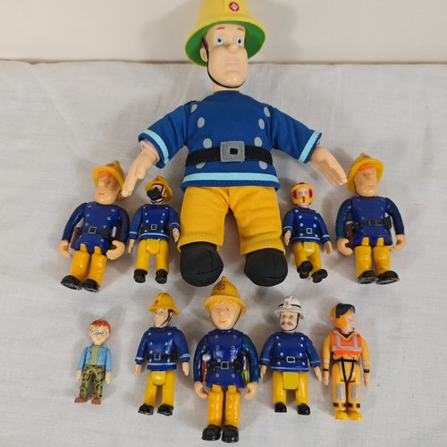 Vintage fireman sam figure - vintage,