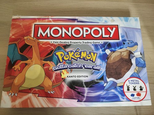 Pokemon monopoly kanto - monopoly,