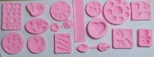 Pack Of 8 Silicone Fondant