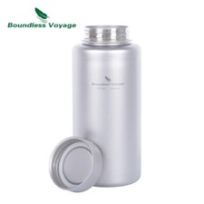 1L Titanium Bottle Leakproof Single-layer Sport Water Bottle 750ml Pot Cup