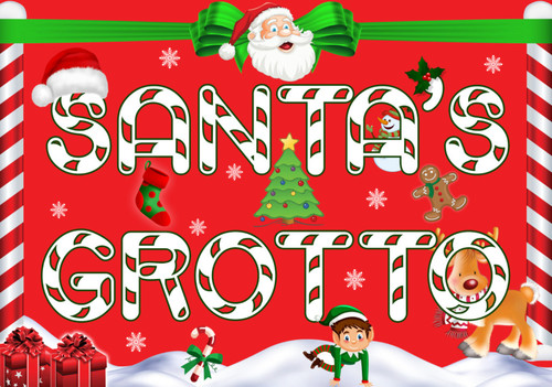 Christmas santas grotto - christmas, santa