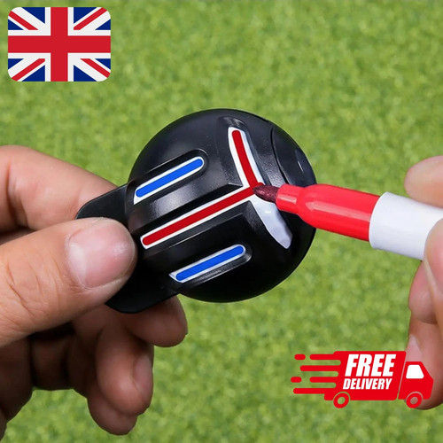 Golf ball liner marker - ball,