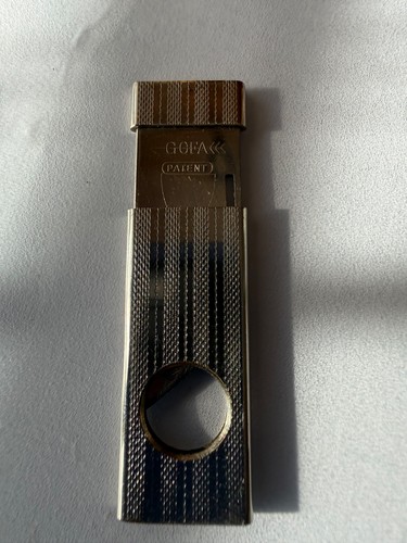 Vintage silver tone cigar - vintage,