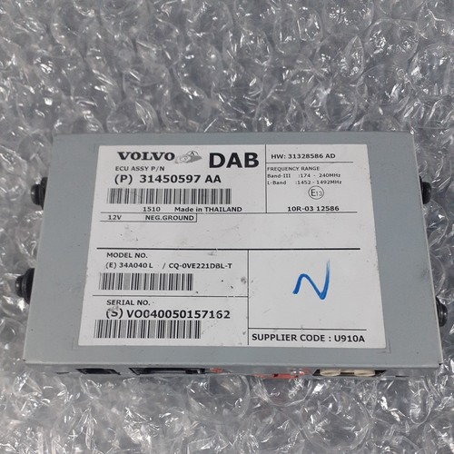 Volvo v40 dab receiver - dab, tuner