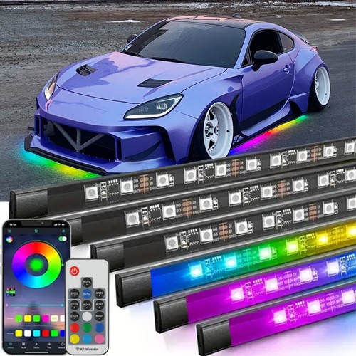6pcs colorfuled rgb underglow - 6pcs,