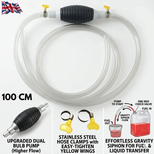 Hand siphon pump petrol - hand,