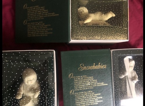 Lot snow babies dept 56 - of,