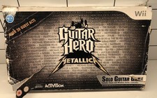 Guitar Hero Metallica Nintendo WiiBoxed. Guitar Only BK68