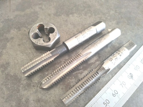 Bsw hss tap - 3/8, set