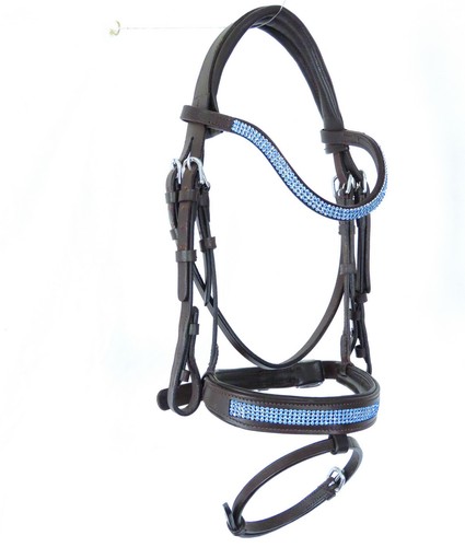 Fss anatomical crystal bridle - crystal,