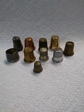 10 Nice Metal Thimbles