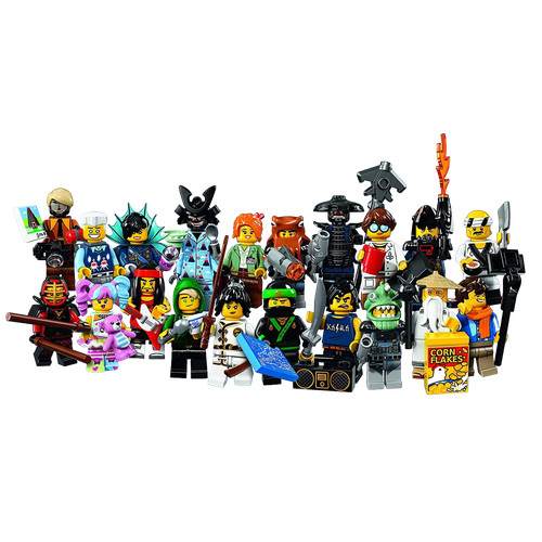 Lego minifigures ninjago - ninjago, movie
