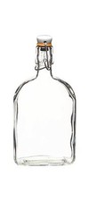 6x Glass Bottle for Sloe Gin