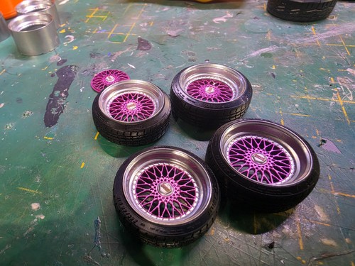 Scale bbs wheels with - bbs, rs